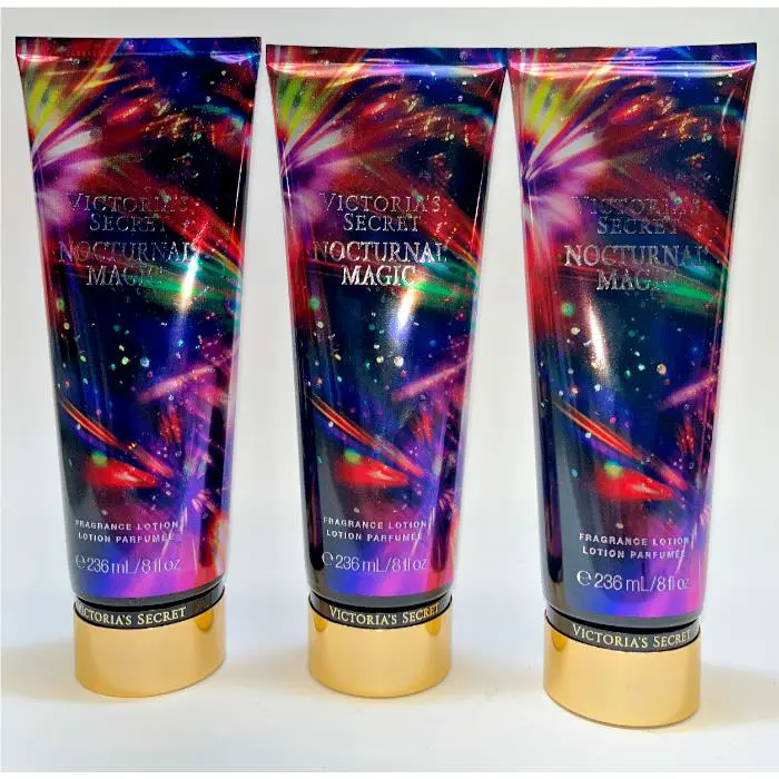 3 Nocturnal Magic Victoria`s Secret Fragrance Lotion 8 fl oz