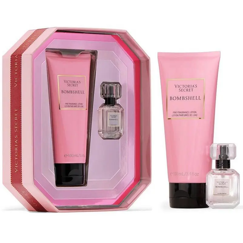 Victoria`s Secret Bombshell Mini Fragrance Duo Gift Set Limited Edition Box by Victoria's Secret