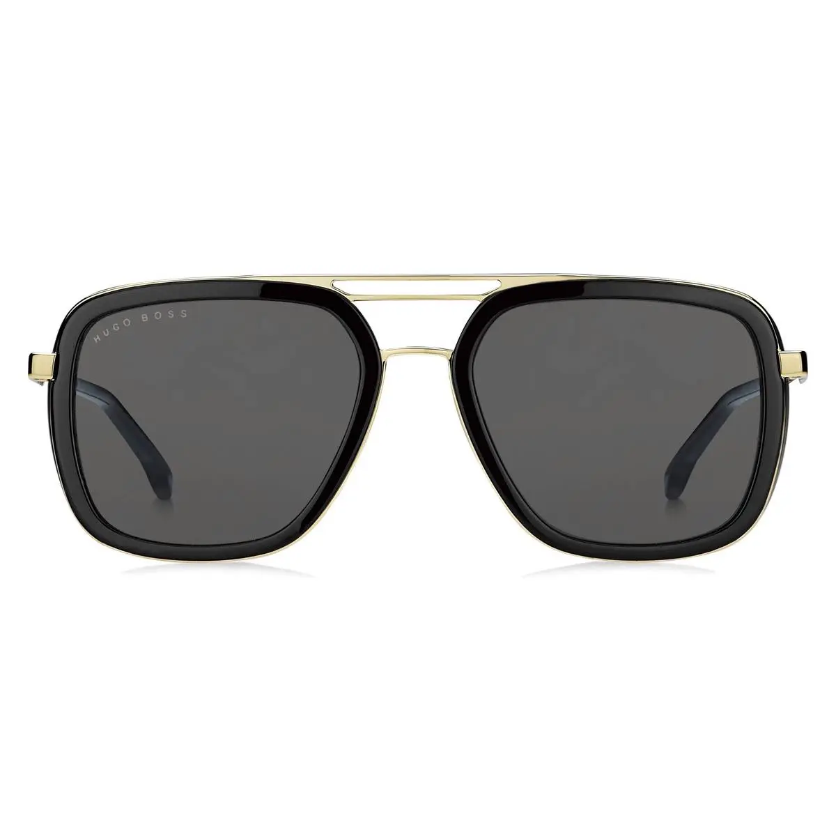 Hugo Boss 1235/S Sunglasses Men 0807 Black Rectangle 55mm
