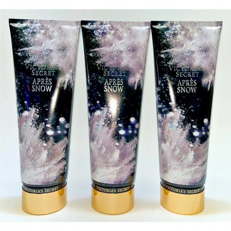 3 Apres Snow Victoria`s Secret Fragrance Lotion 8 fl oz