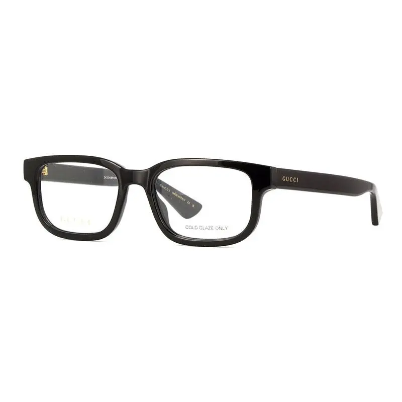 Gucci GG1584O Eyeglasses Eye Glasses 001 Shiny Black 53mm Men