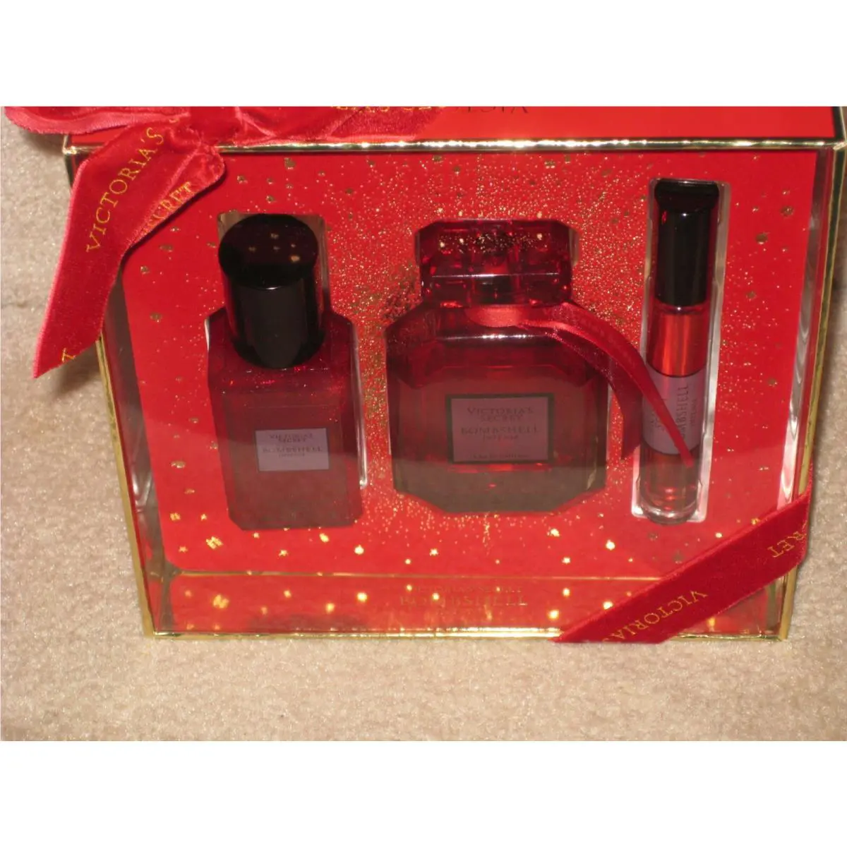 Victoria`s Secret Bombshell Intense Trio Eau DE Parfume Roller Bar Parfume by Victoria's Secret