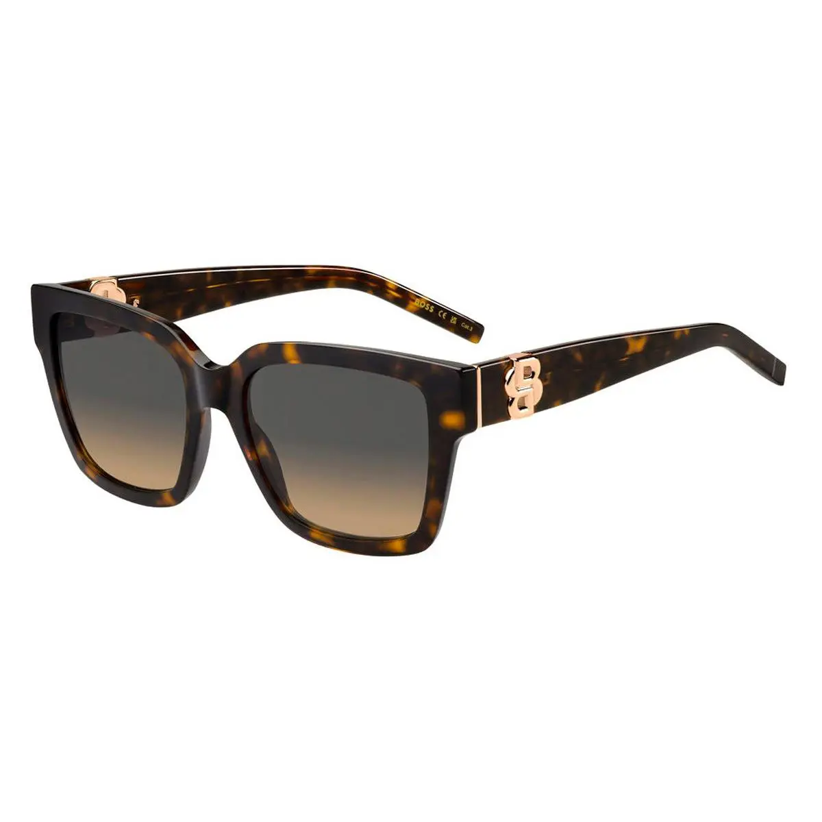 Hugo Boss 1744/S Sunglasses Female Havana 54mm