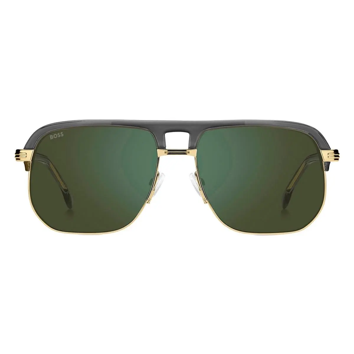 Hugo Boss 1752/S Sunglasses Male Gray Gold 59mm