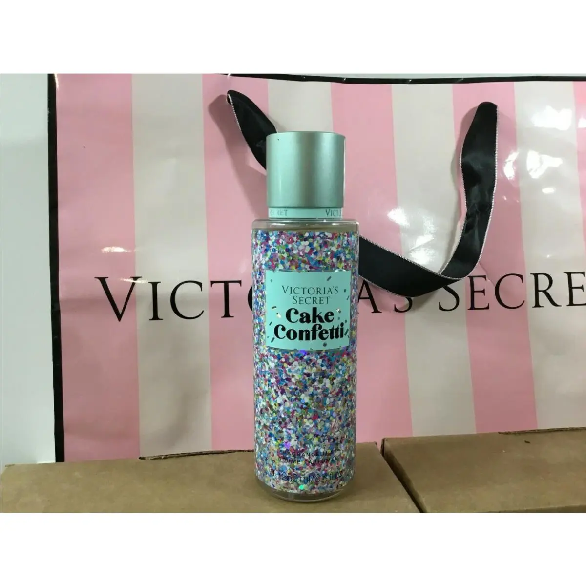 Victoria`s Secret Cake Confetti Fragrance Mist Body Spray Splash 8.4 OZ