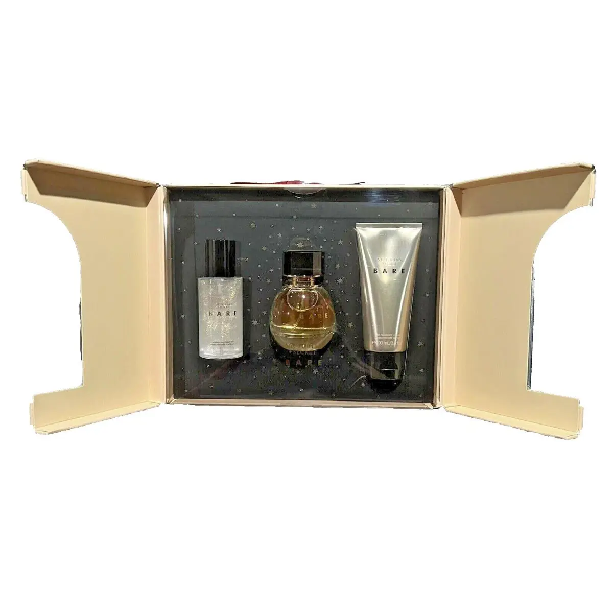 Victoria’s Secret Bare Gift Set 3 Pc. Edp 1.7 Fl Oz Mist Lotion 2024 by Victoria's Secret