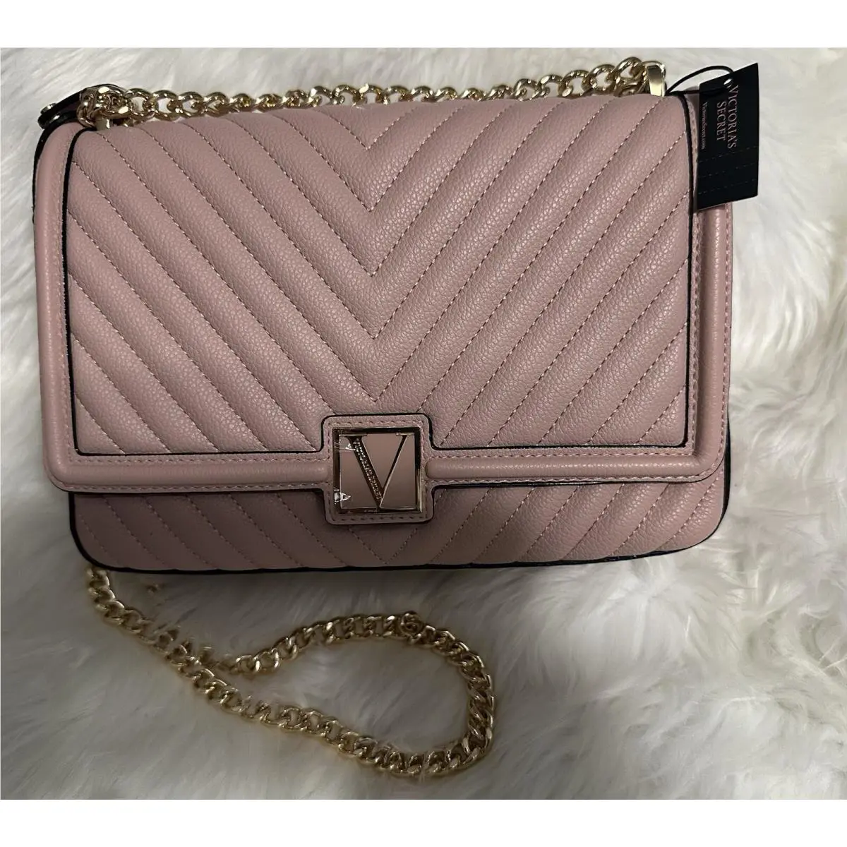 Victoria’s Secret Pink Shoulder Bag Purse Crossbody Cha