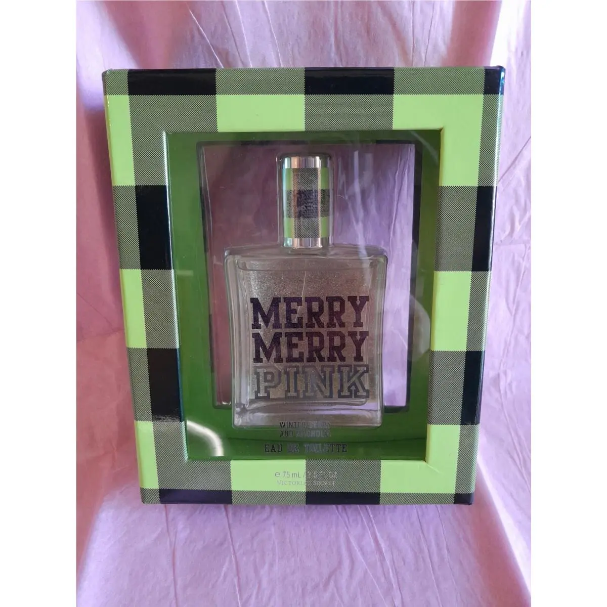 Victoria`s Secret Merry Merry Pink Eau DE Toilette Shimmer Limited Edition