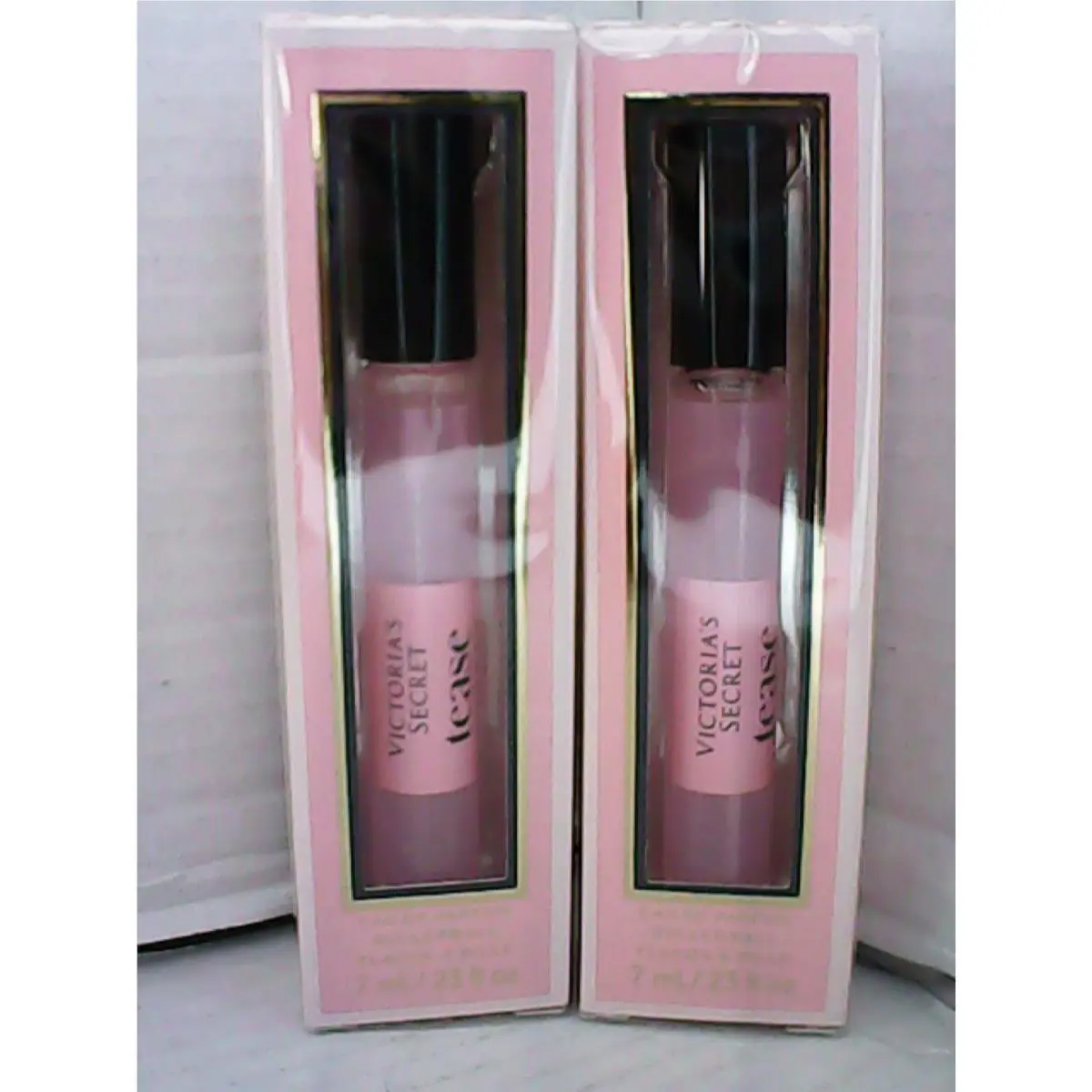 2 Victoria`s Secret Tease Sugar Fleur Parfum Fragrance Roll-on Perfume Rollerbal