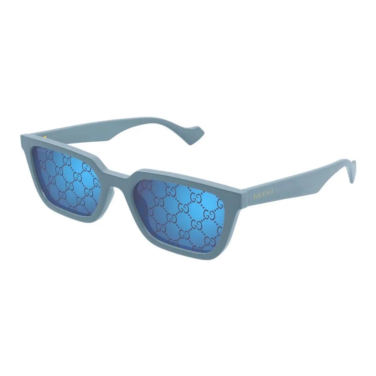 Sunglasses GG1539S 003 55mm Light Blue / Blue Violet Logo Lens by Gucci
