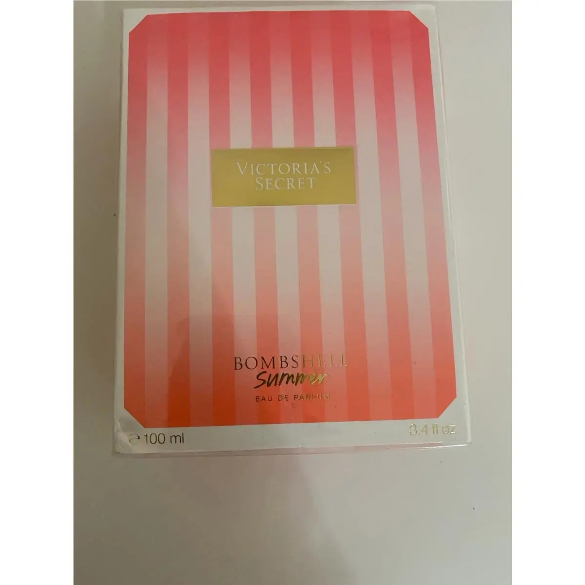 Victoria`s Secret Bombshell Summer Eau De Parfum Edp 3.4 Fl Oz