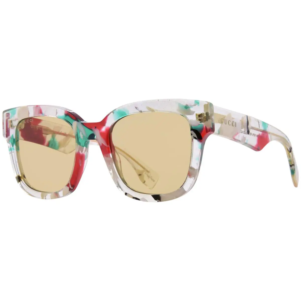 Gucci Limited Edition GG1624S 002 Sunglasses Women`s Multicolor Havana 52mm