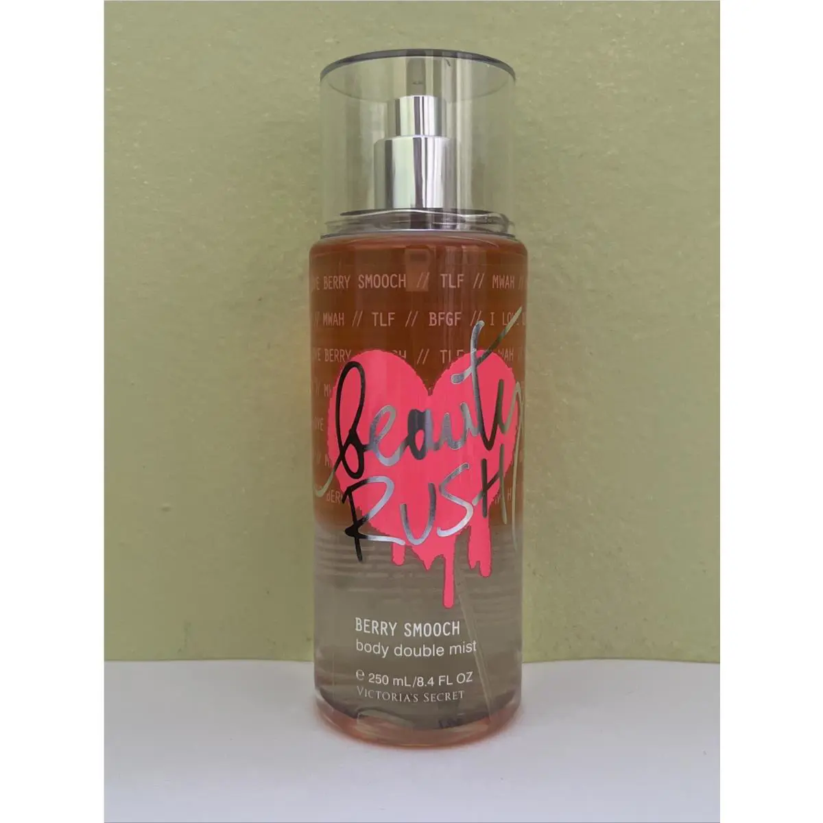 1 Victoria`s Secret Beauty Rush Berry Smooch Body Double Mist 8.4oz/250ml