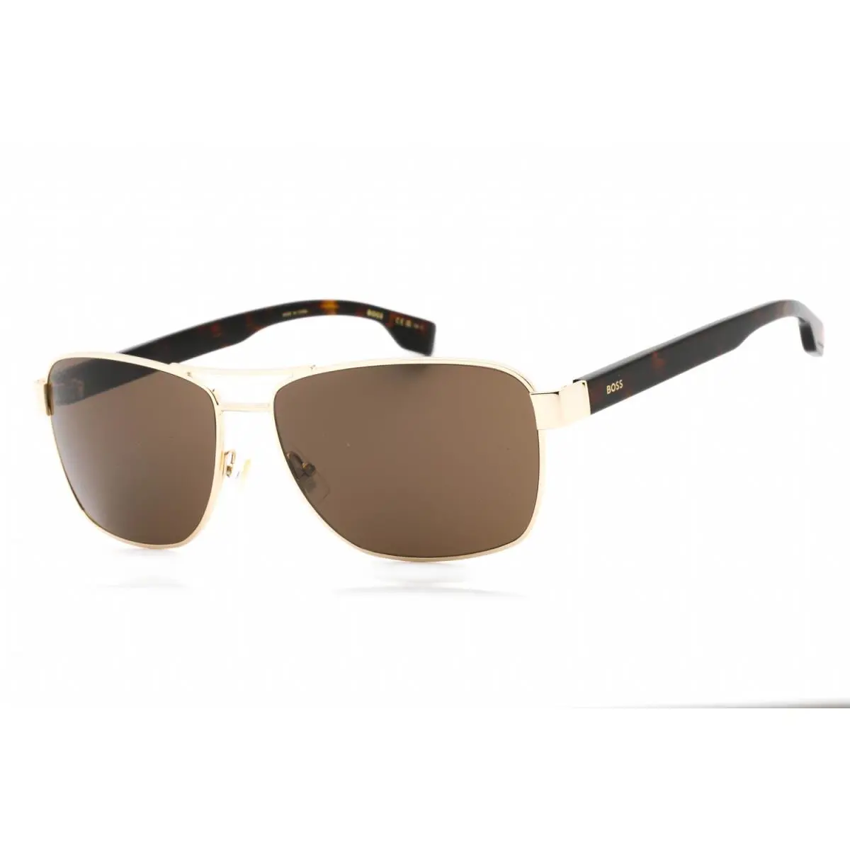 Hugo Boss 1559/O/S FG4 70 Sunglasses Brown Gold Frame Brown Lenses 60mm - Frame: Gold Brown, Lens: Brown