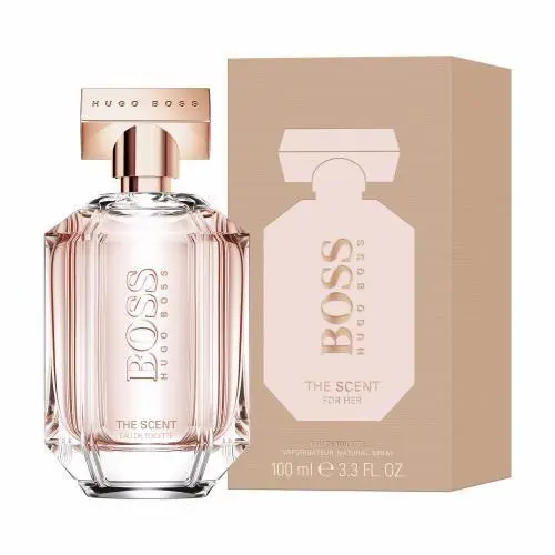 Boss The Scent For Her by Hugo Boss 3.3oz Edt For Women Box