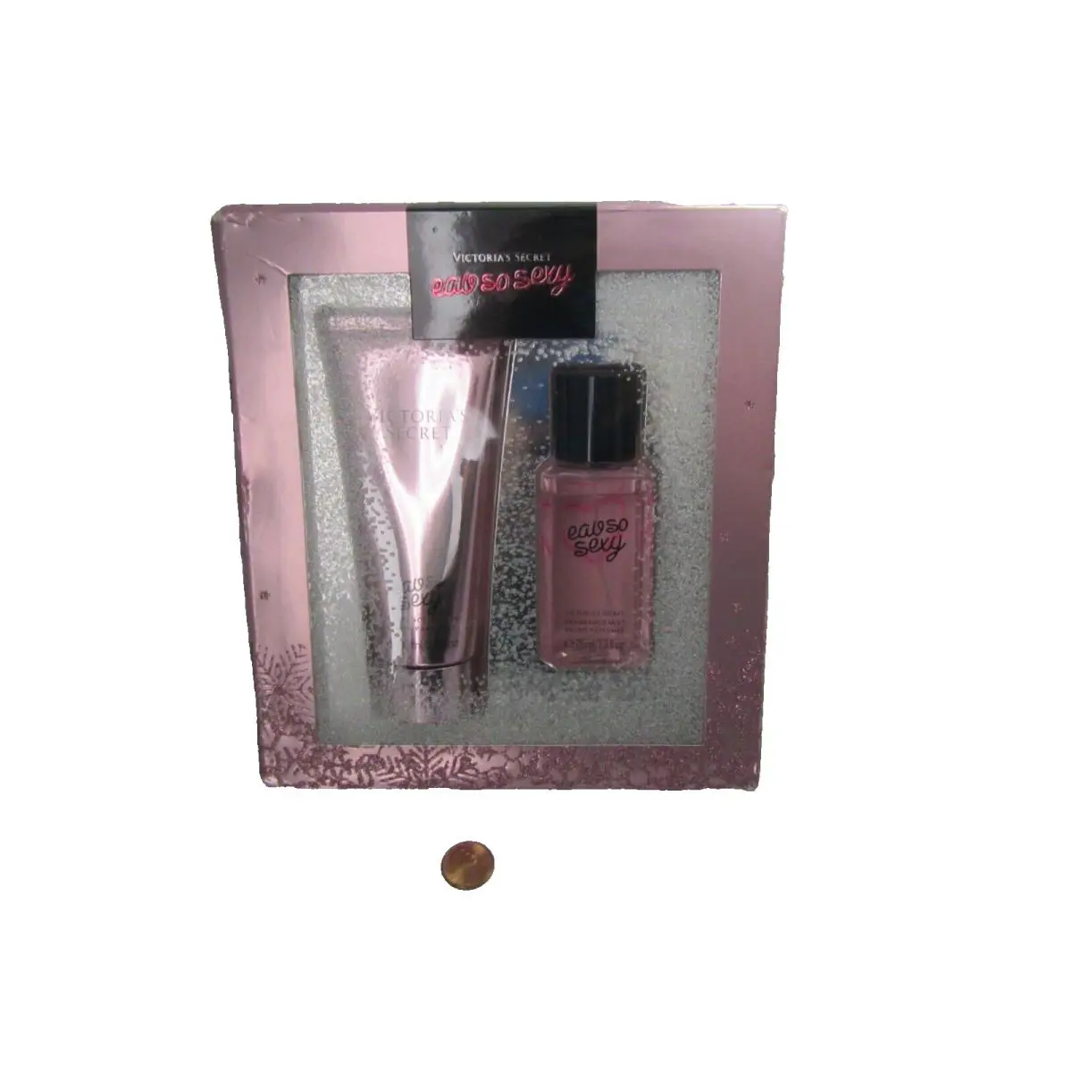 Set Victoria`s Secret Eau SO Sexy Fragrance Body Mist 2.5oz Body Lotion 3.4o