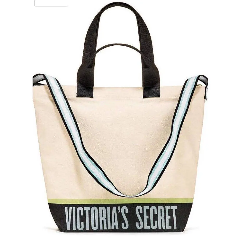 Victoria’s Secret Picnic Insolated Cooler Tote Beige Matching Was