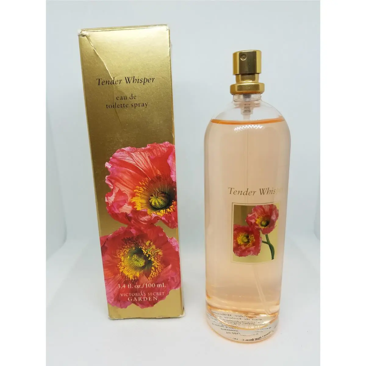 Victorias Secret Tender Whisper Perfume Eau De Toilette Spray 3.4Oz/100ml