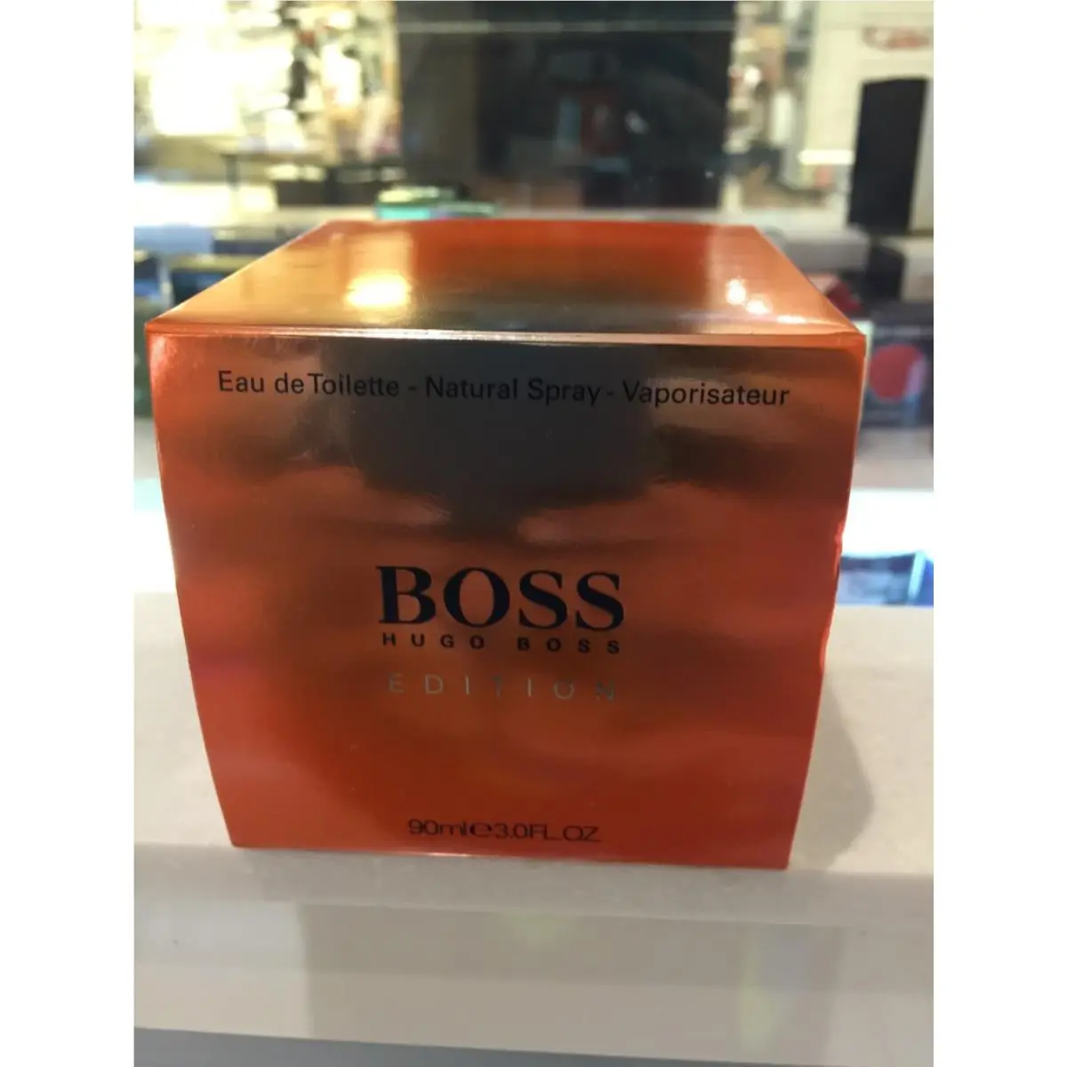 Boss In Motion Black Cologne by Hugo Boss 3 oz / 90 ml Edt Spray Very Hard 2 Fir