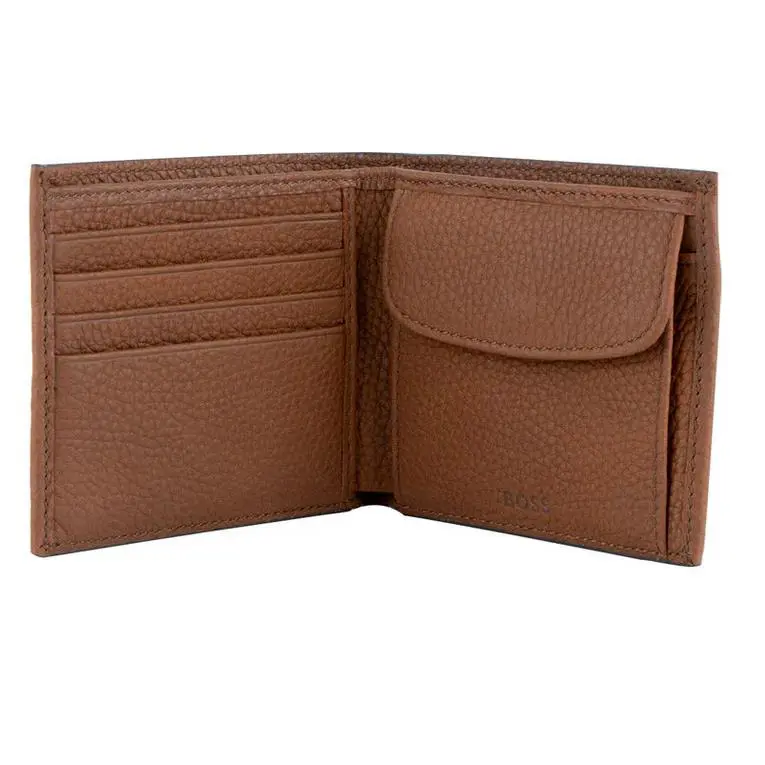 Hugo Boss Wallet Brown Mens Crosstown C 4 CC C 50470773235