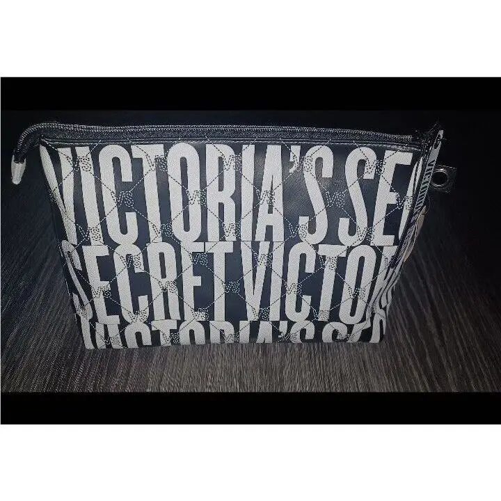 Victoria`s Secret Monogram Logo Clutch/wristlet/zipper Pouch