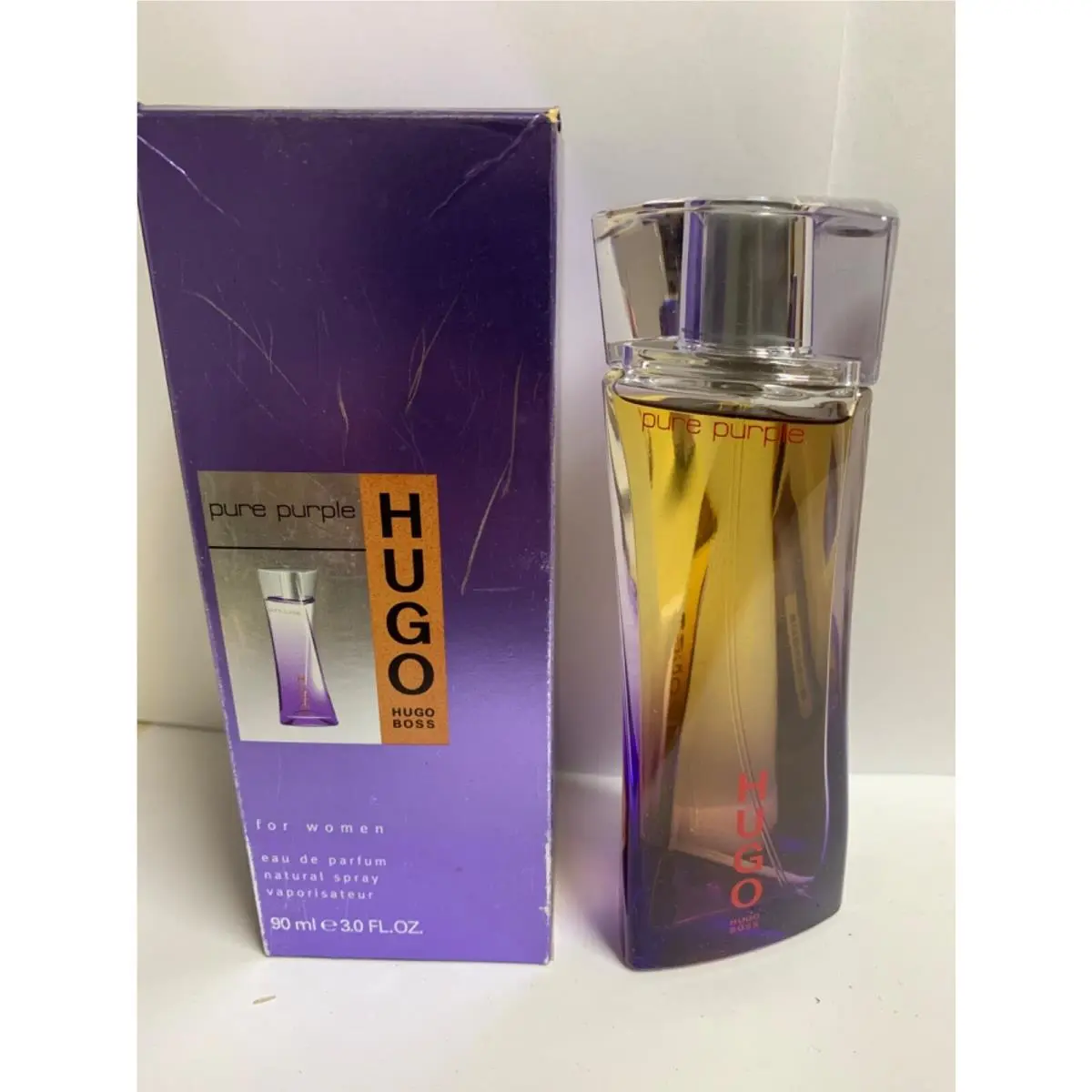 Pure Purple by Hugo Boss For Women 3.0oz Eau De Parfum Edp Perfume Spray Vintage