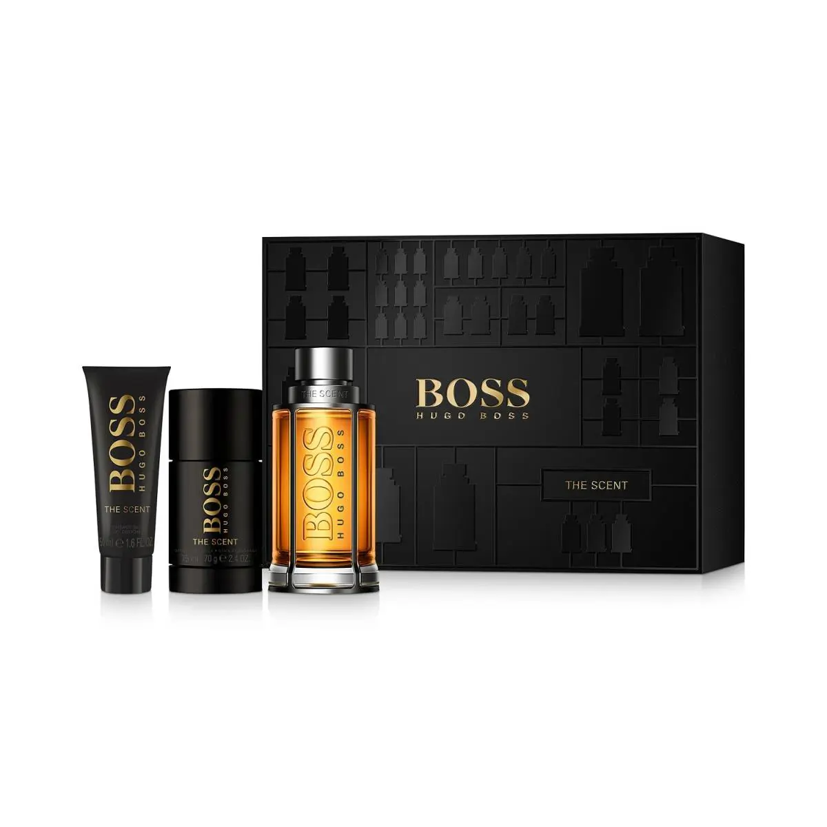Hugo Boss The Scent Him Eau de Toilette 3 Oz Gift Set 3-Piece