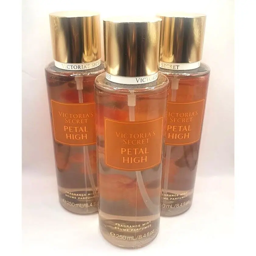 Victoria`s Secret Petal High Fragrance Body Mist 8.4 OZ Set OF 3