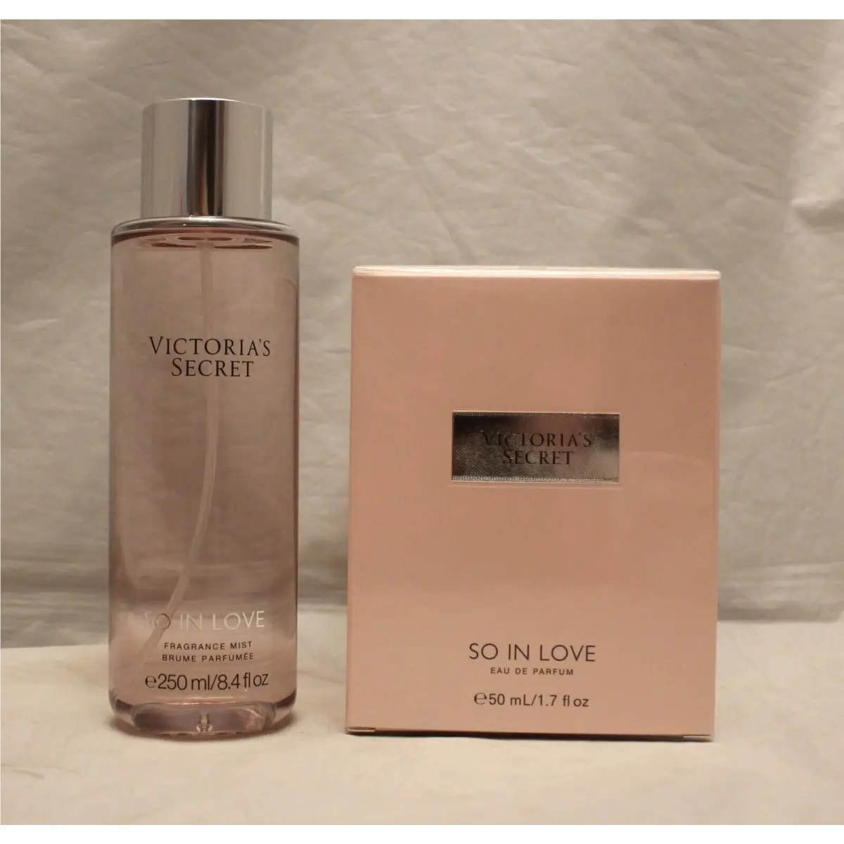 Victoria`s Secret So In Love Eau de Parfum 1.7 oz Fragrance Mist 8.4 oz