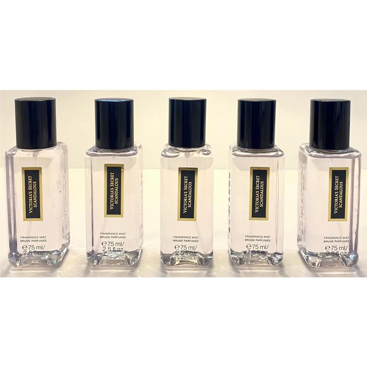 Lot Of 5 Tubes Victoria’s Secret Scandalous Fragrance Body Mist Perfume Travel