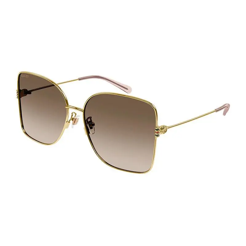 Gucci GG1282SA 003 Gold/brown Gradient 62-16-140 Sunglasses