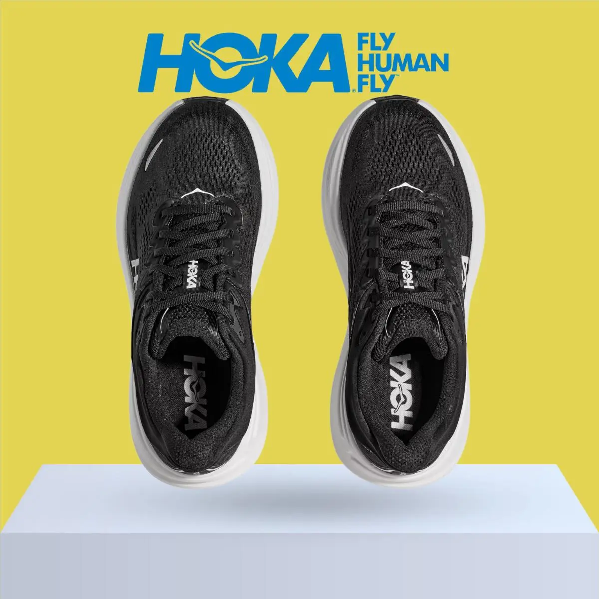 Hoka shoes - Hoka One One Bondi 9 - Black/Black 22