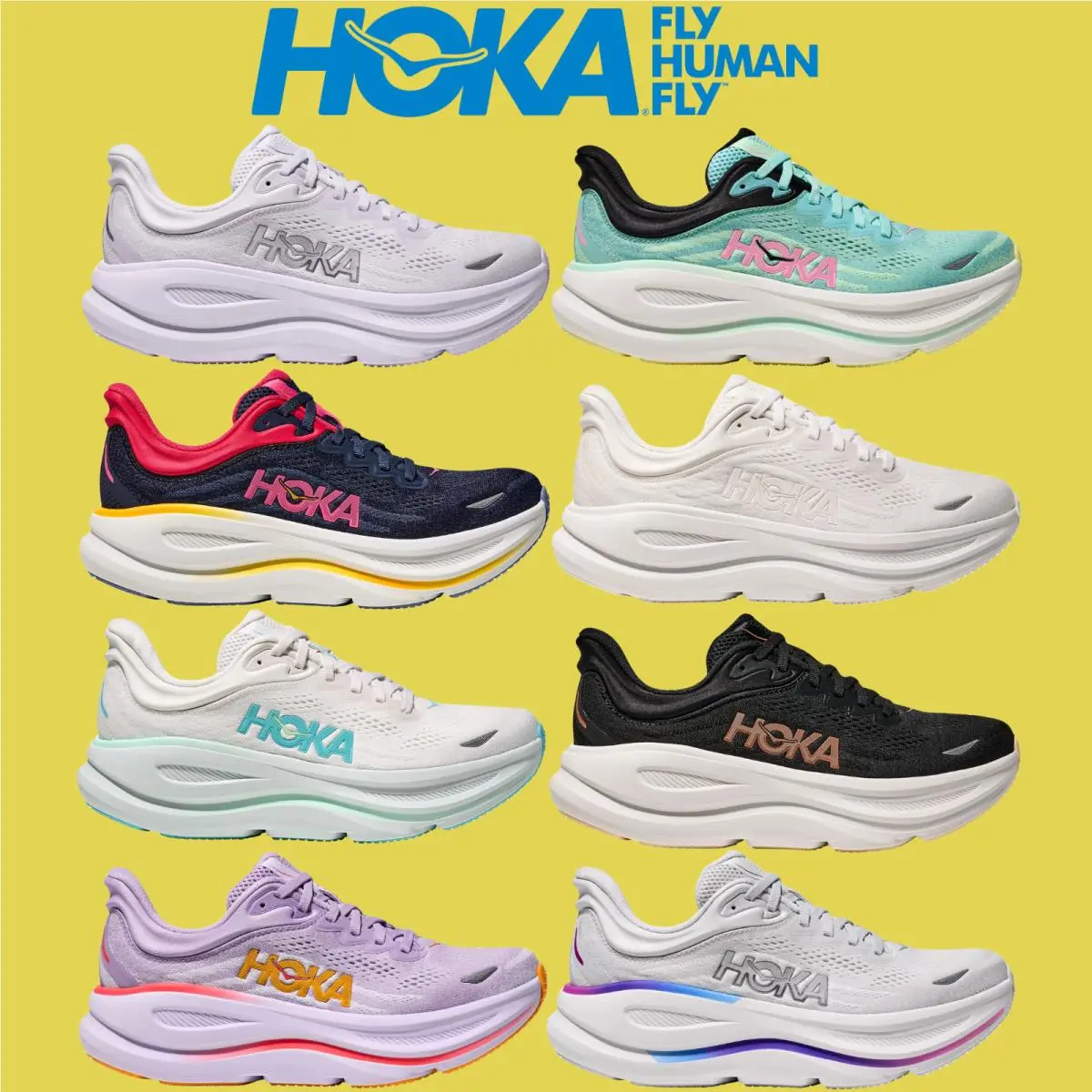 Hoka shoes - Hoka One One Bondi 9 - Black/Black 40