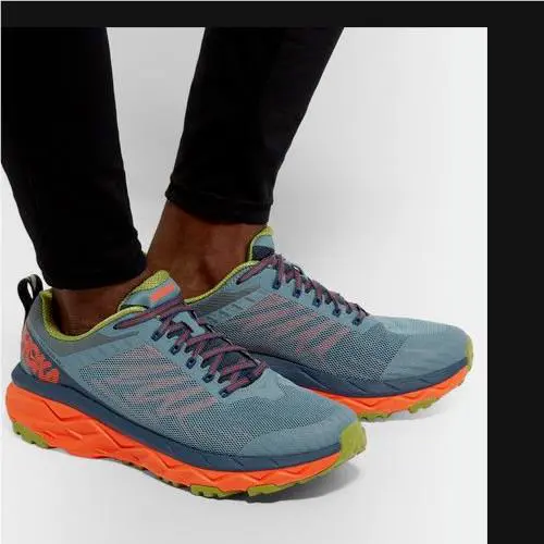 Hoka shoes - Hoka One One Speedgoat - One One Speedgoat - Gray / Red 5