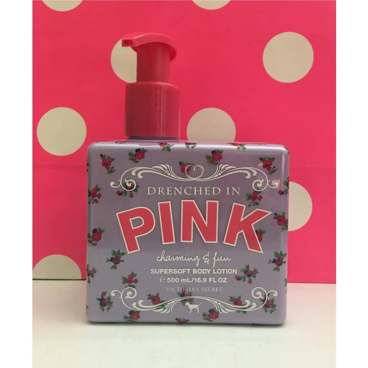 1 Victoria`s Secret Pink Charming Fun Supersoft Body Lotion 16.9oz/500ml