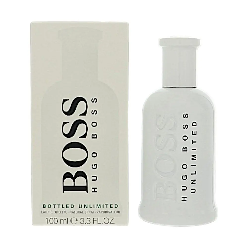 Boss Bottled Unlimited by Hugo Boss Box For Men 3.3 Oz Eau De Toilette Spray