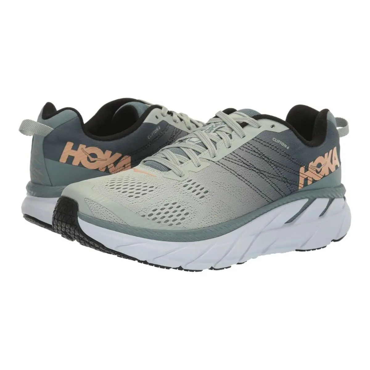 Hoka shoes - Gray Sea Foam 6