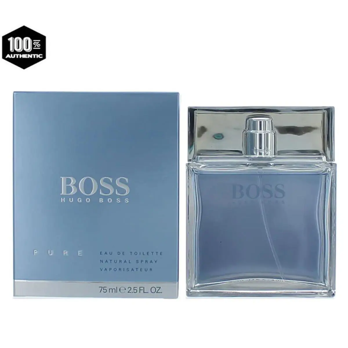 Boss Pure Cologne by Hugo Boss 2.5 oz / 75 ml Edt Spray For Men