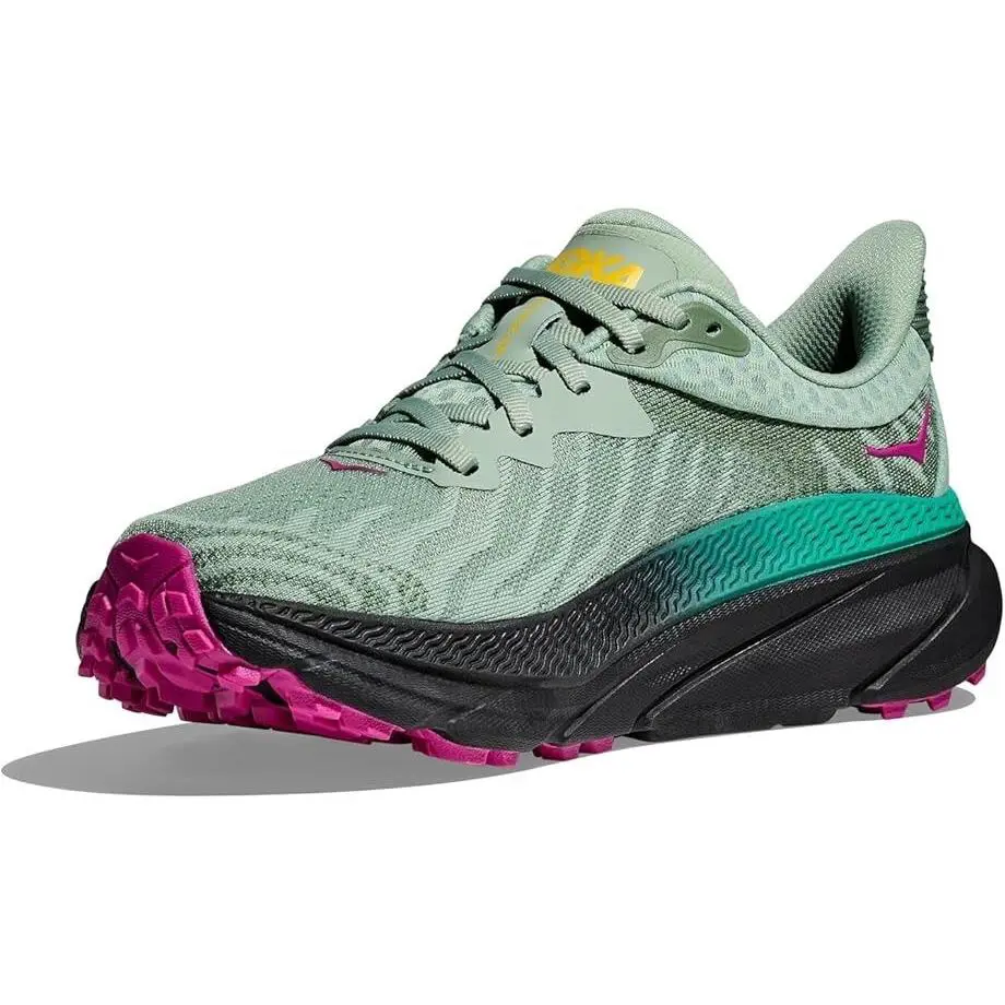 Hoka shoes - hoka one one challenger 7 - Green 0