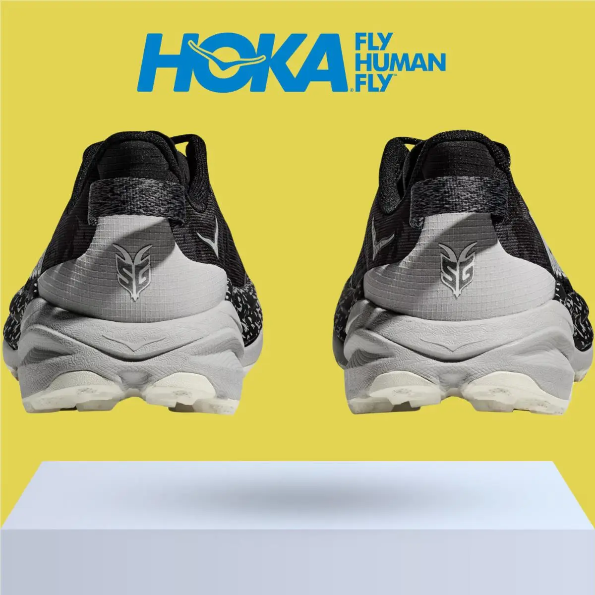Hoka shoes - Hoka One One Speedgoat 6 - Black/Stardust 6