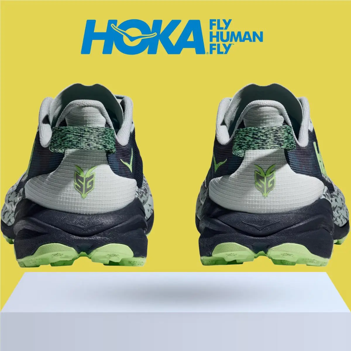 Hoka shoes - Hoka One One Speedgoat 6 - Black/Stardust 11