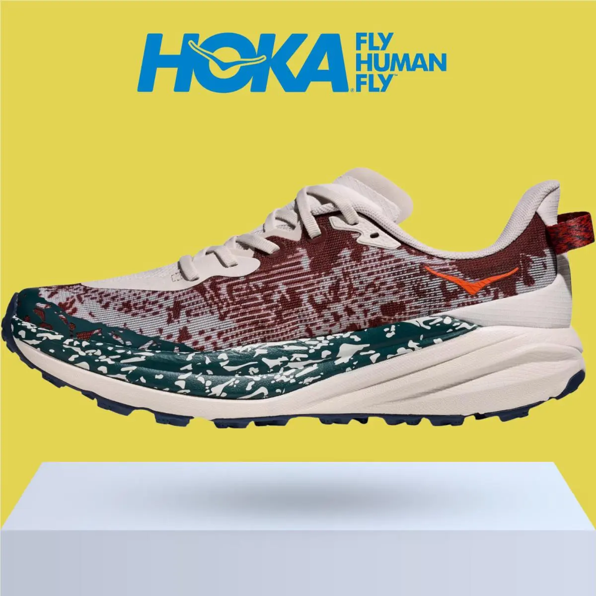 Hoka shoes - Hoka One One Speedgoat 6 - Black/Stardust 15