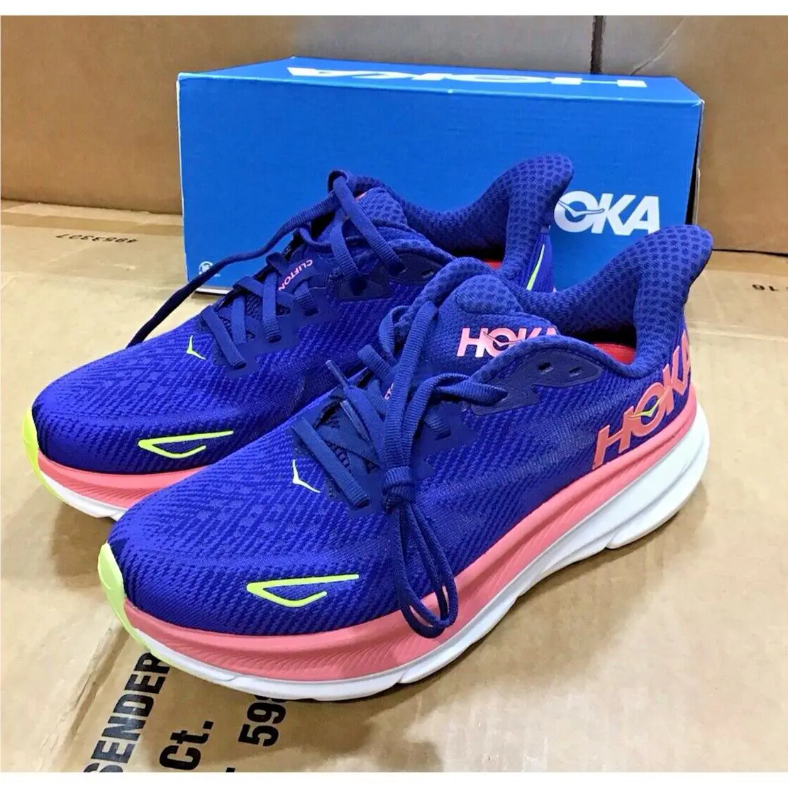 Hoka shoes - Hoka One One Clifton 9 - Pink 1