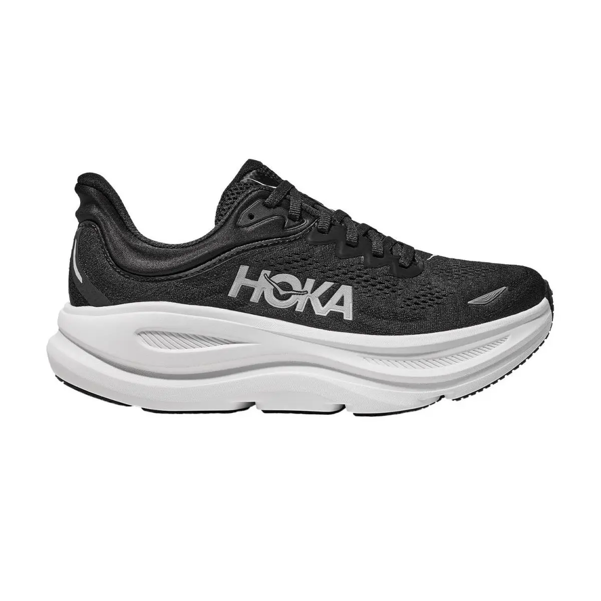 Hoka shoes - Hoka One One Bondi 9 - 1162011-BWHT - Black 55