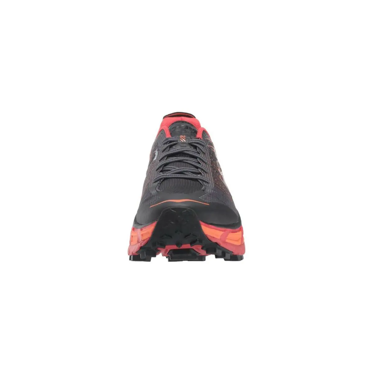 Hoka shoes - Black / Poppy Red 5