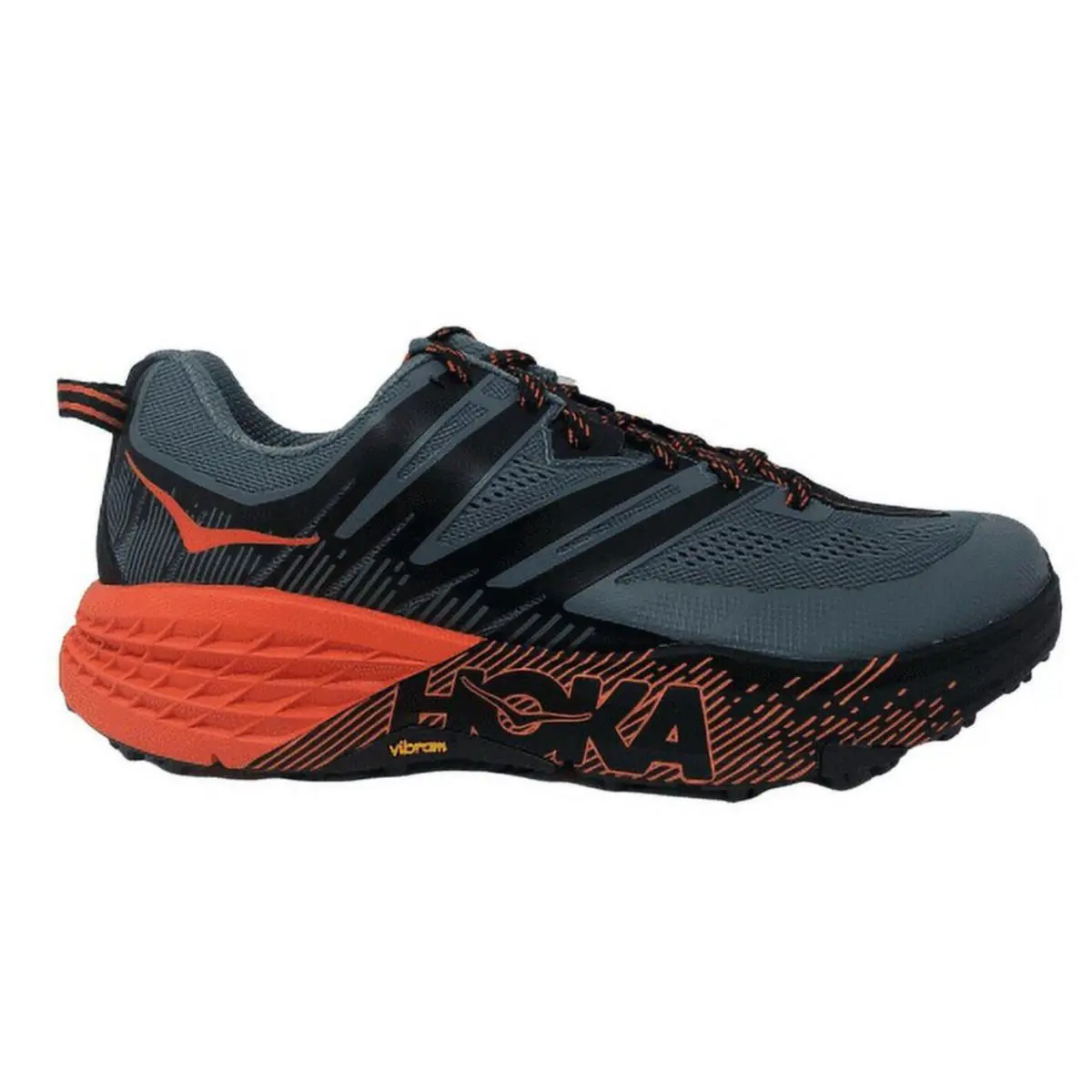 Hoka shoes - Hoka One One Speedgoat - One One Speedgoat - Gray / Red 0