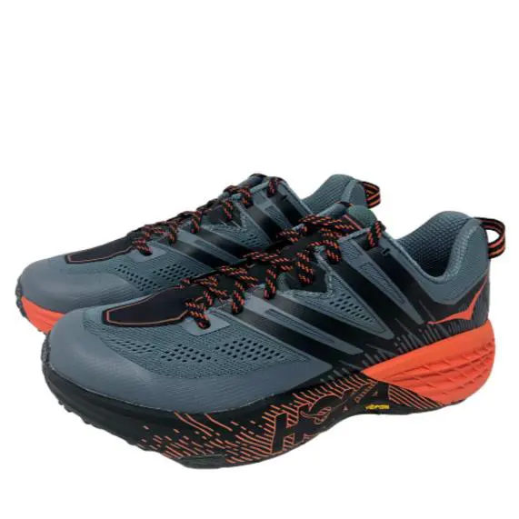 Hoka shoes - Hoka One One Speedgoat - One One Speedgoat - Gray / Red 5