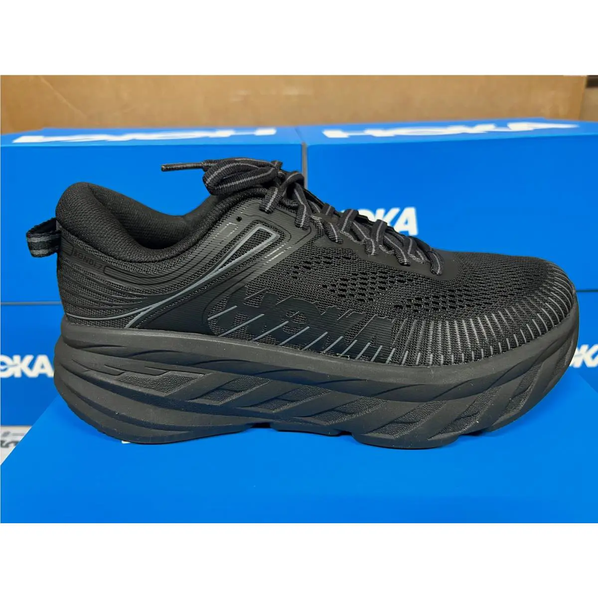 Hoka shoes - Black/White 0