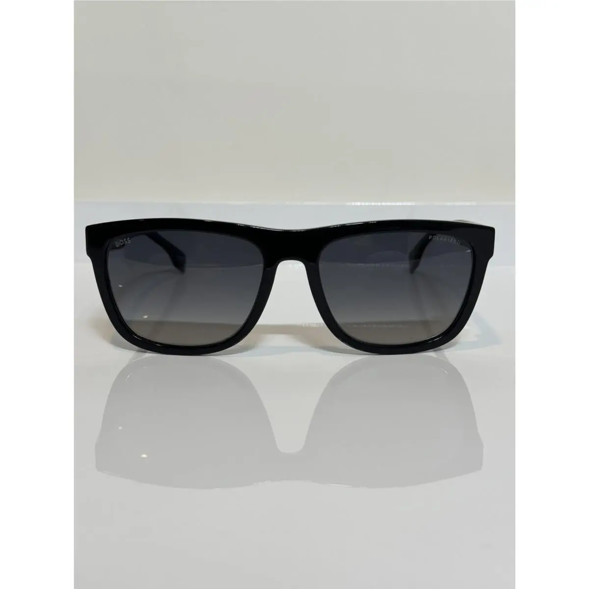 Hugo Boss 1439/S 807WJ Black Acetate Men’s Polarized Sunglasses