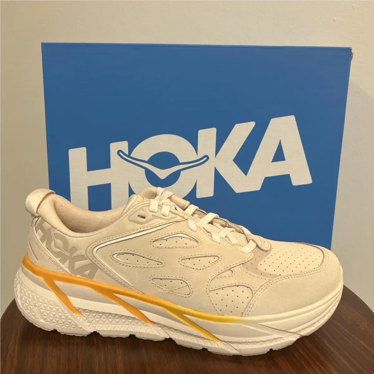 Hoka shoes - HOKA One One Clifton - One One Clifton - Hoka Clifton - Beige 13